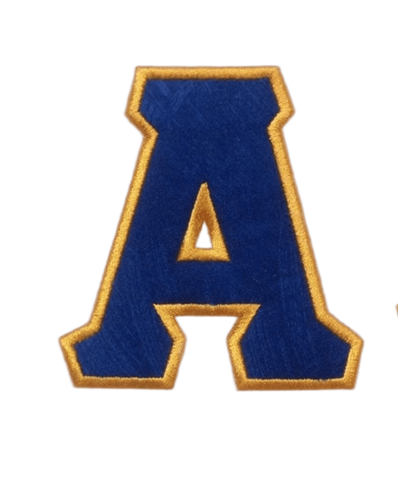 Custom Greek letter embroidery patch - Image 2