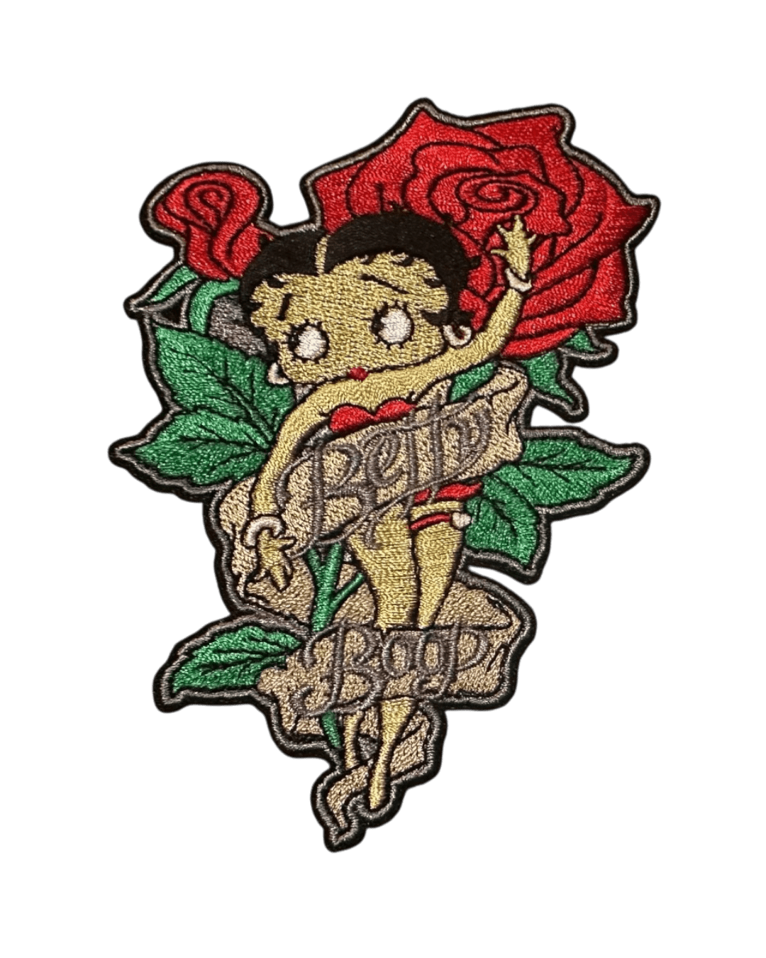 Flower Betty Boop Patches