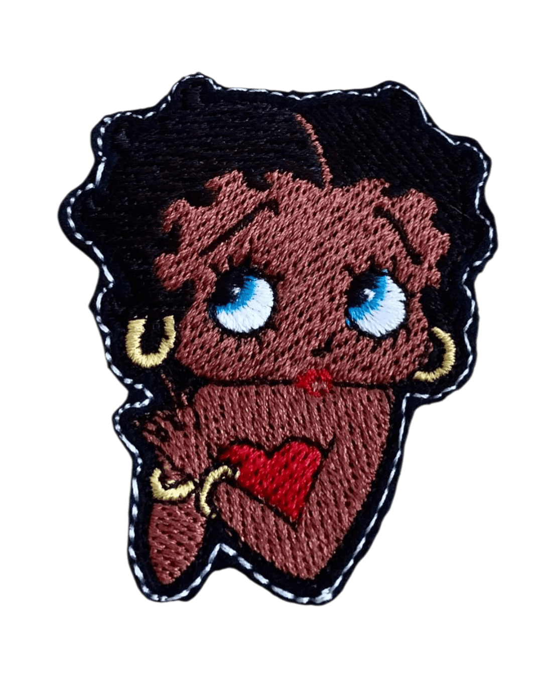 Afro Cute Betty Boop Patches