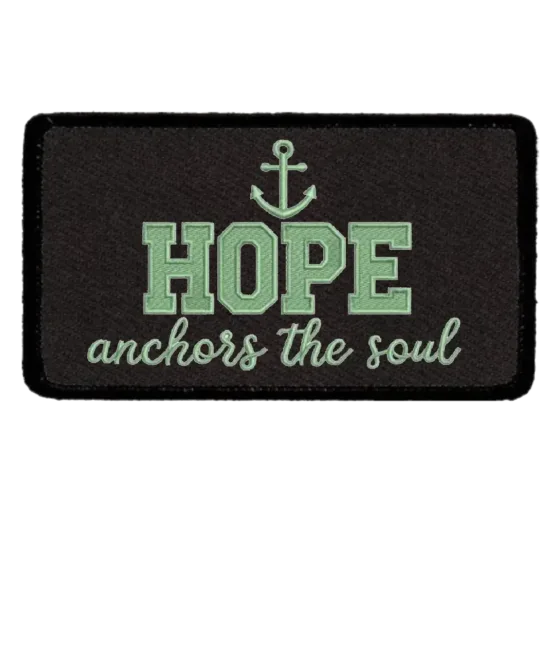 Iron on Christian faith patches