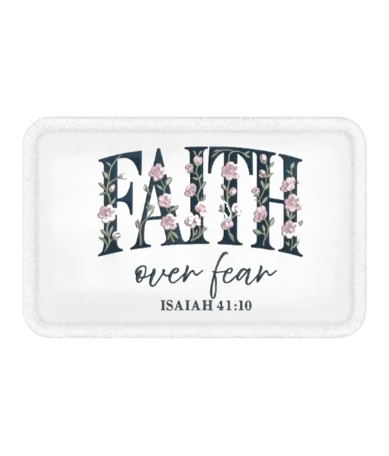 Faith over fear bible patches