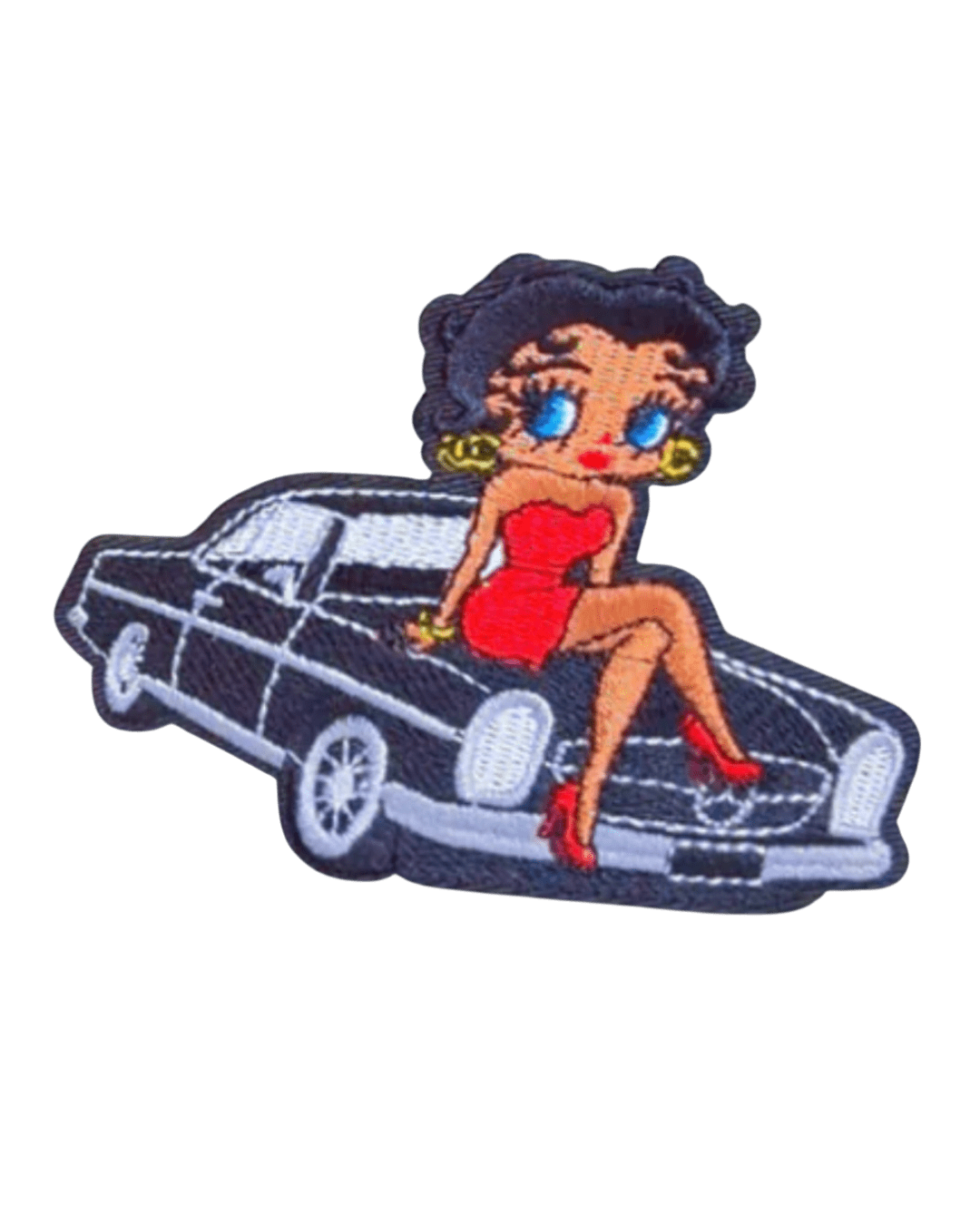 Car betty boop iron on patches