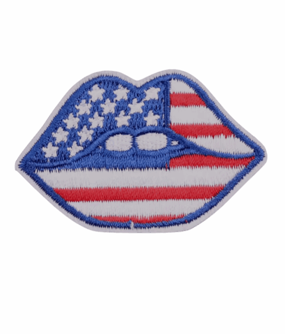 4th of July Patches- American torch