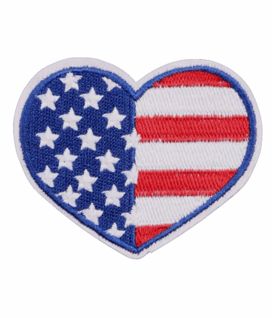 4th of July Patches- American torch