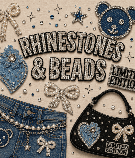 Rhinestone & Beaded
