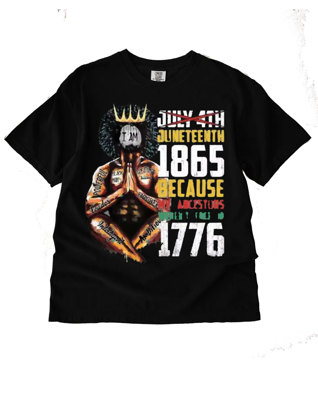 I Am 1865 Juneteenth DTF Transfer