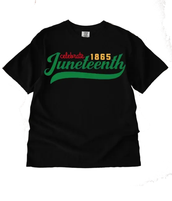 Letters Juneteenth DTF Transfer
