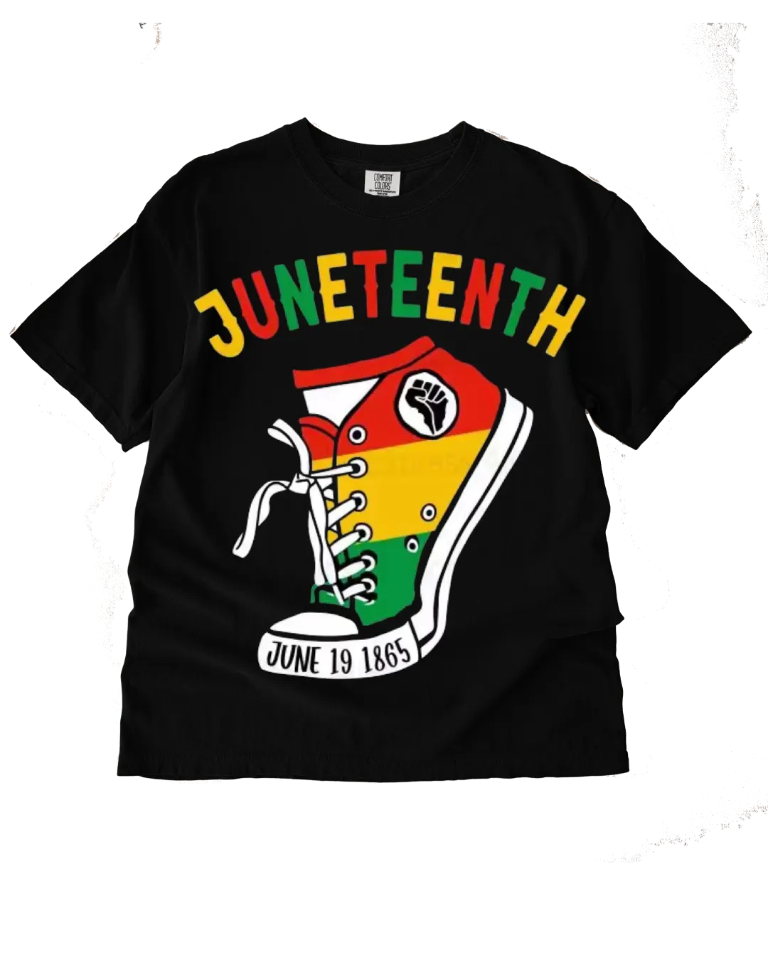 Sneackers Juneteenth DTF Transfer