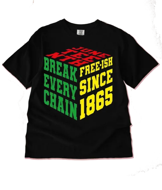 Breaking every chain Juneteenth DTF Transfer