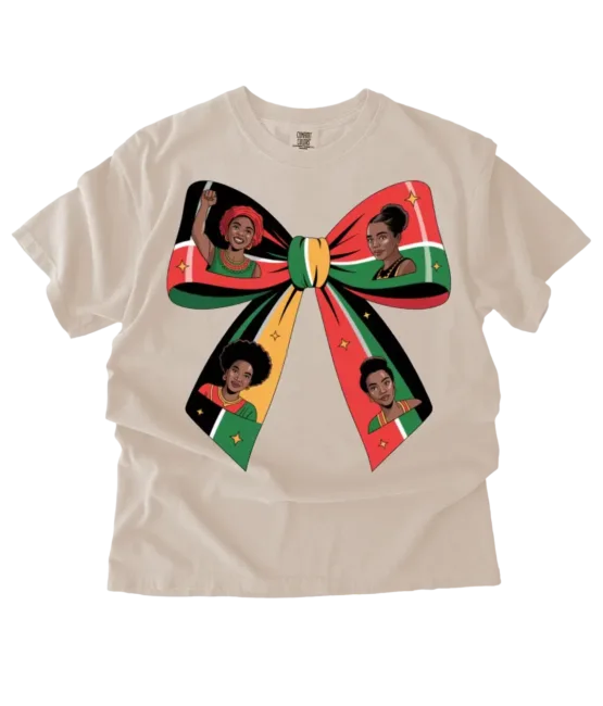 Bow Juneteenth Dtf Transfer