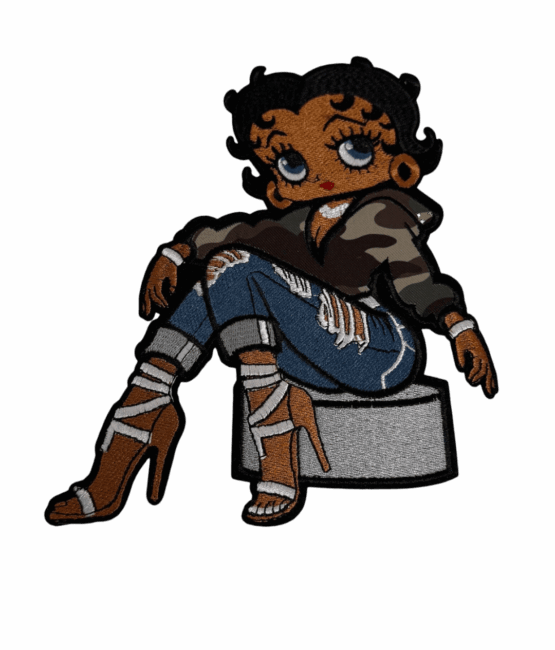 Pretty betty boop iron on patches