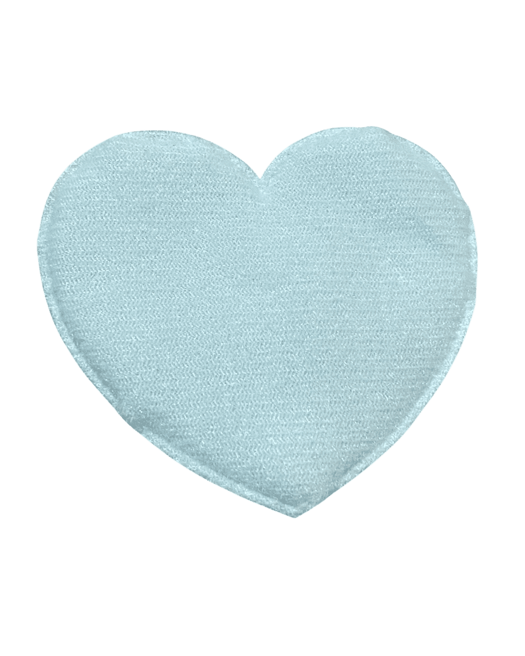 Light heart Denim sew on patches for t-shirt sweater jackets - Image 3