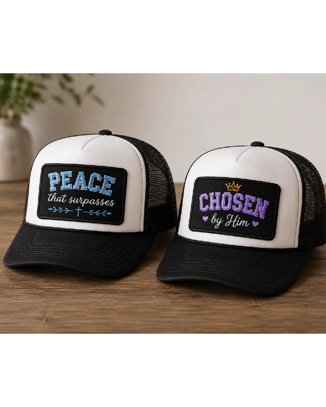 Created with a purpose iron on patch - Image 3