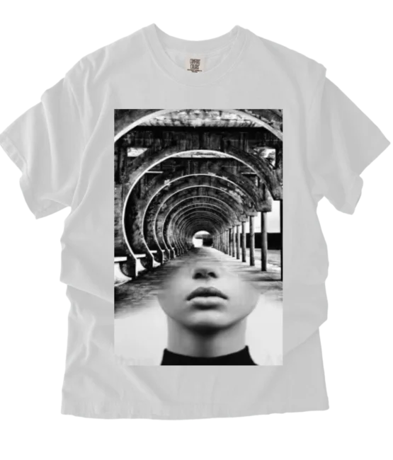 Fashion black & white DTF TRANSFER